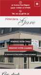 Mobile Screenshot of hotel-delagare-cosse.com