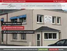 Tablet Screenshot of hotel-delagare-cosse.com